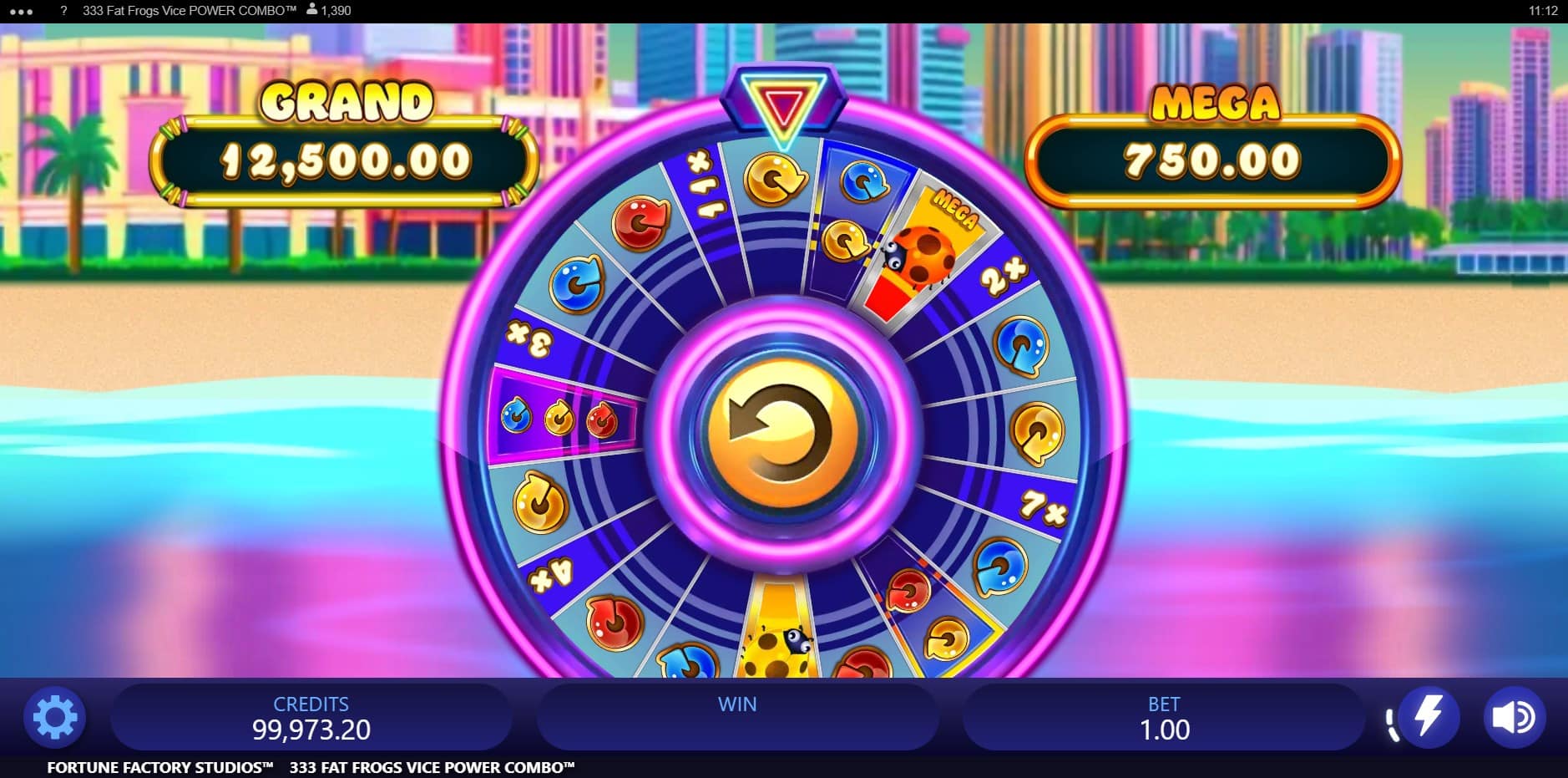 333 Fat Frogs VICE POWER COMBO slot