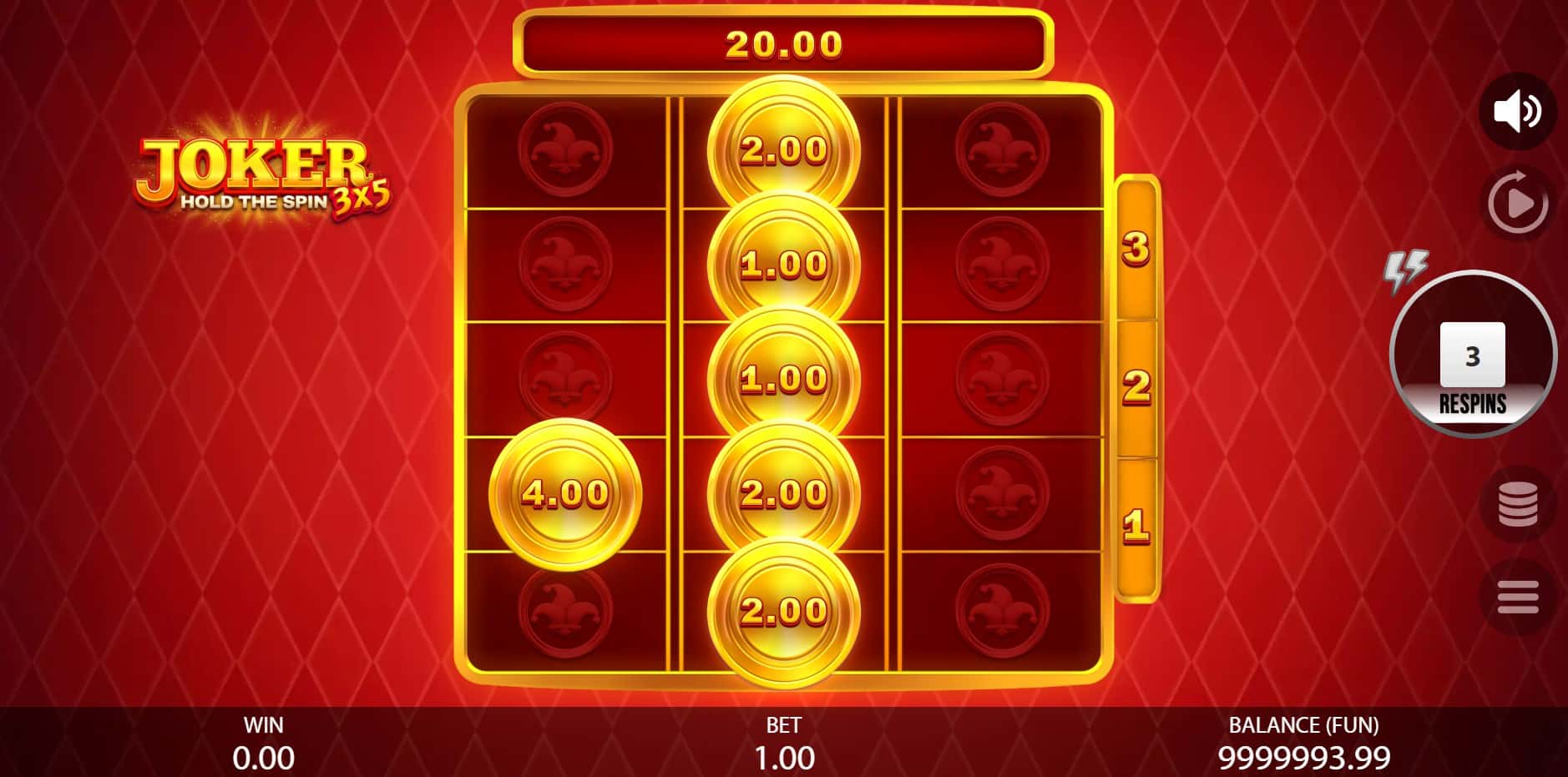 3x5 Joker: Hold the Spin slot