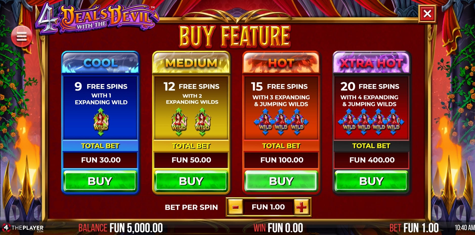 4 Deals With The Devil slot