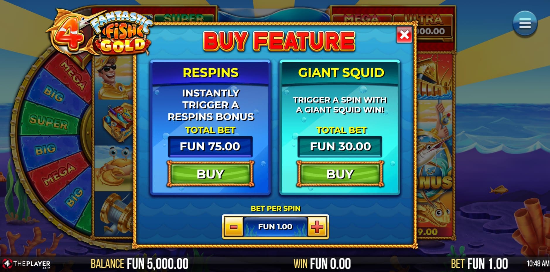4 Fantastic Fish Gold slot