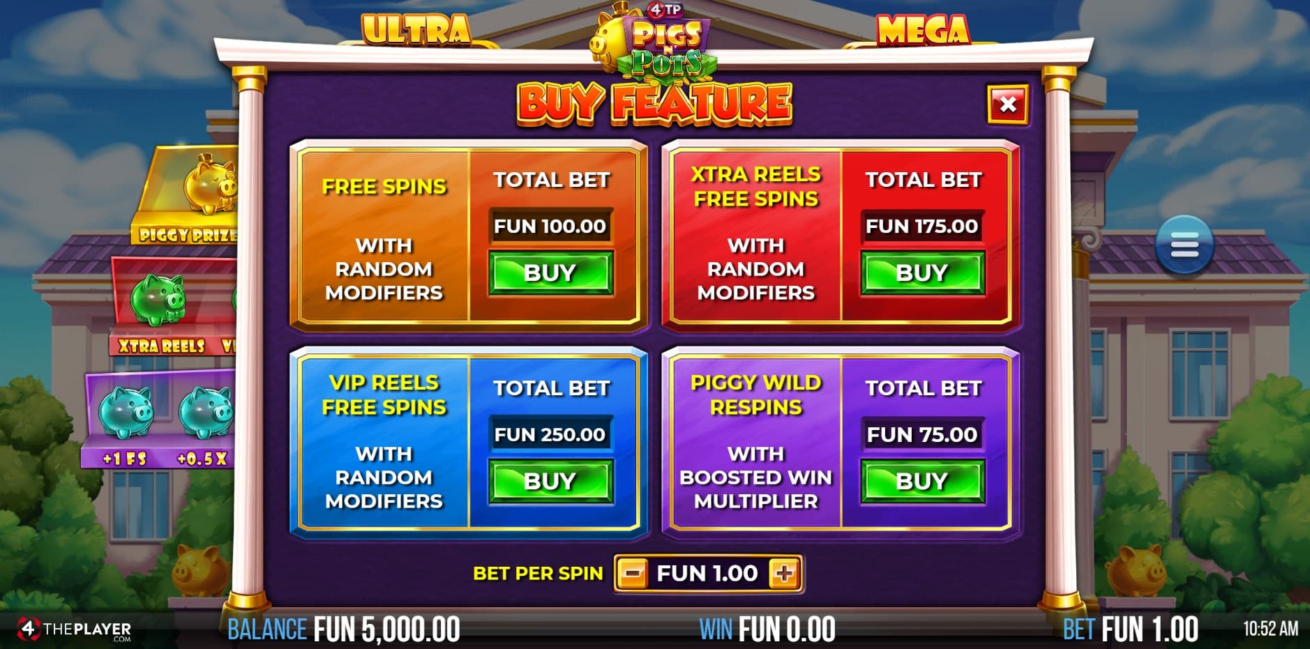 4TP Pigs N' Pots slot
