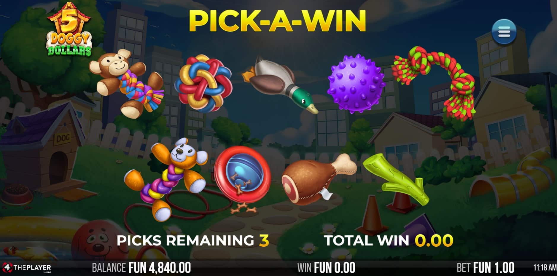 5 Doggy Dollars slot