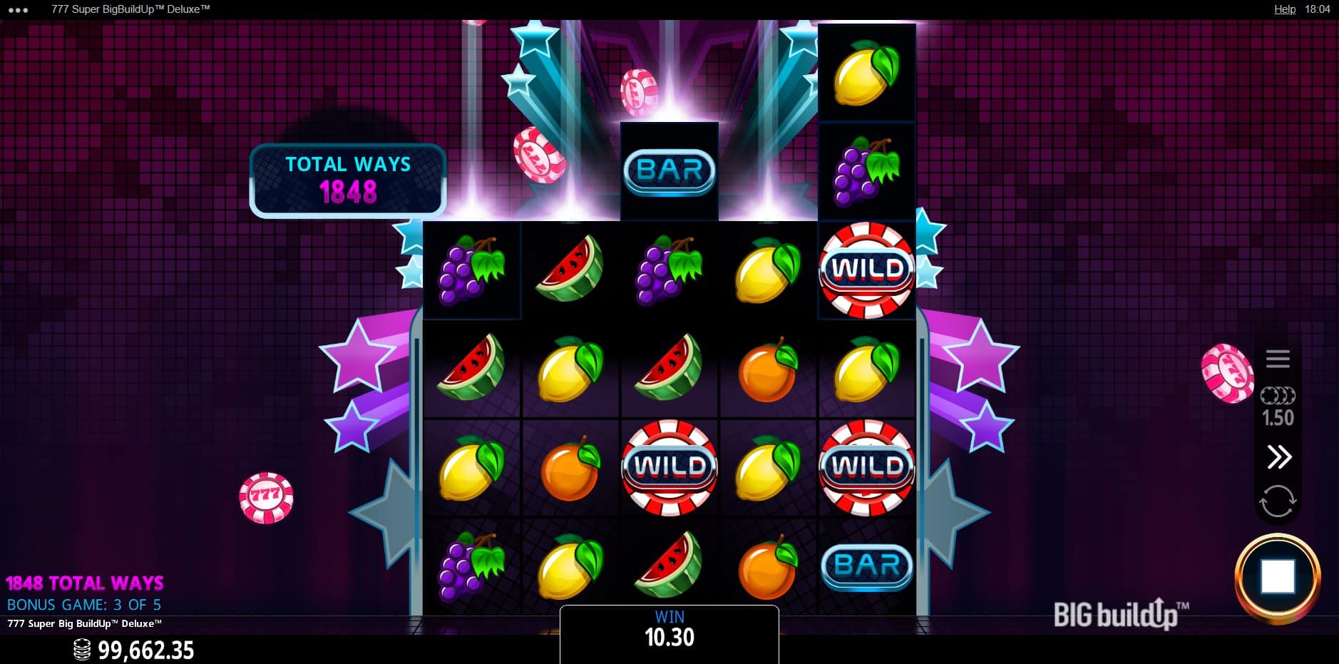 777 Super BIG BuildUp Deluxe slot