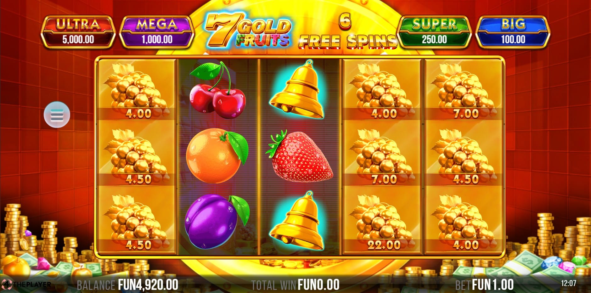 7 Gold Fruits slot