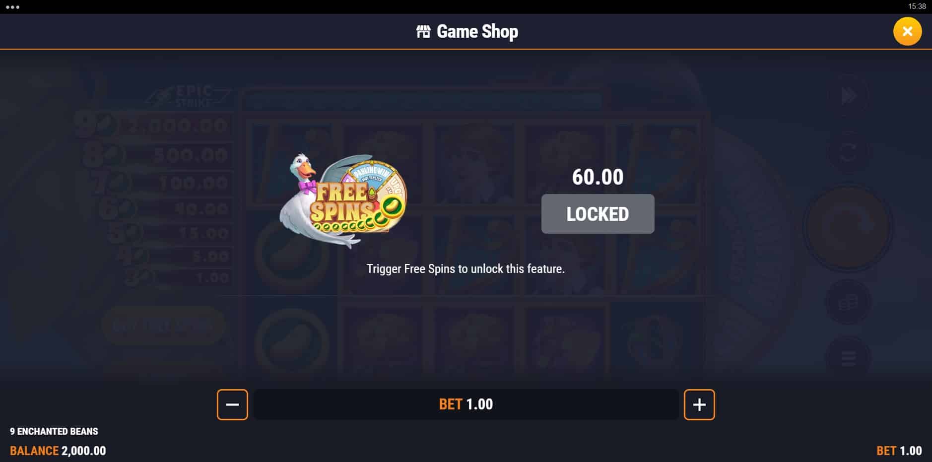 9 Enchanted Beans slot