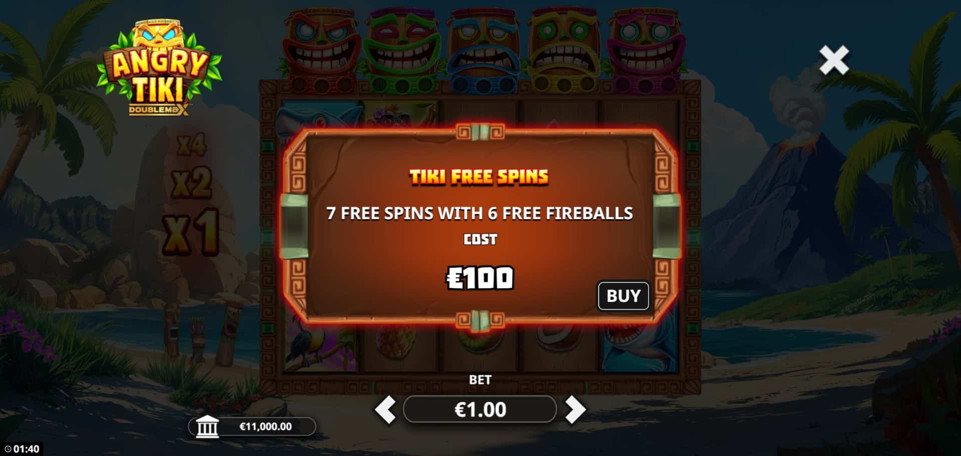Angry Tiki DoubleMax Slot