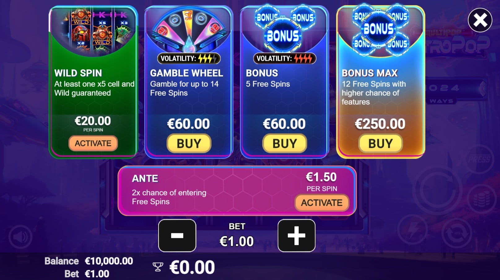 AstroPop Slot