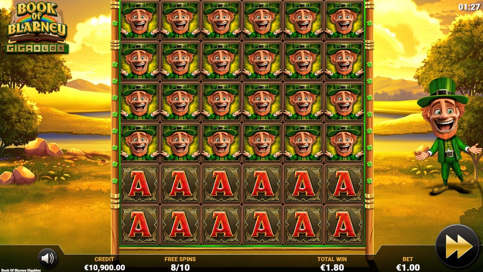 Book of Blarney GigaBlox Slot