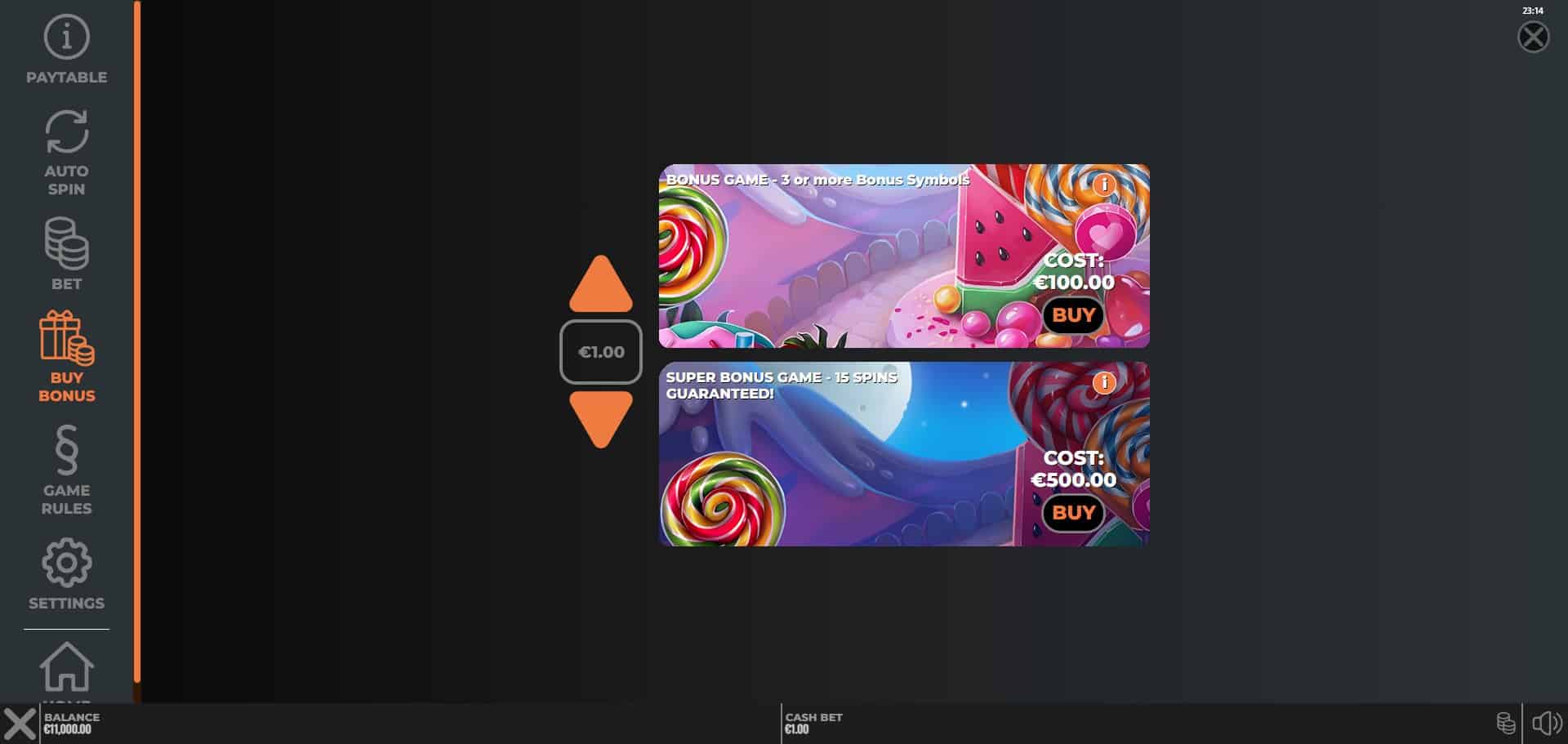 Candyfinity Slot