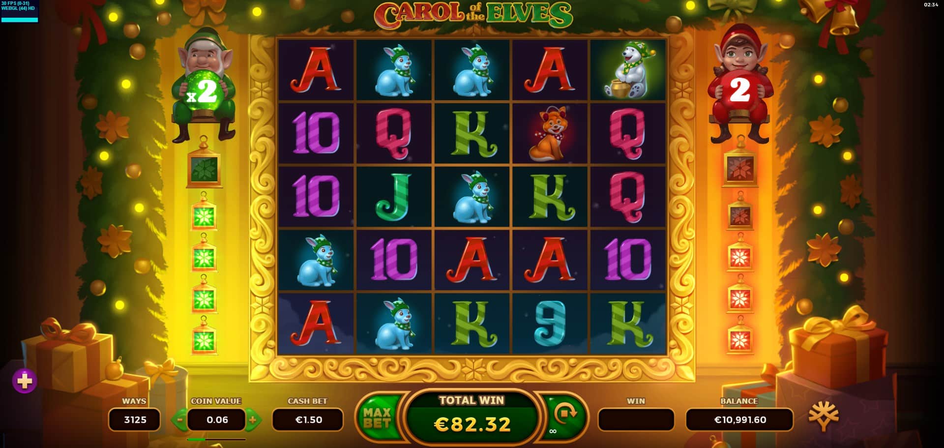 Carol of the Elves Slot