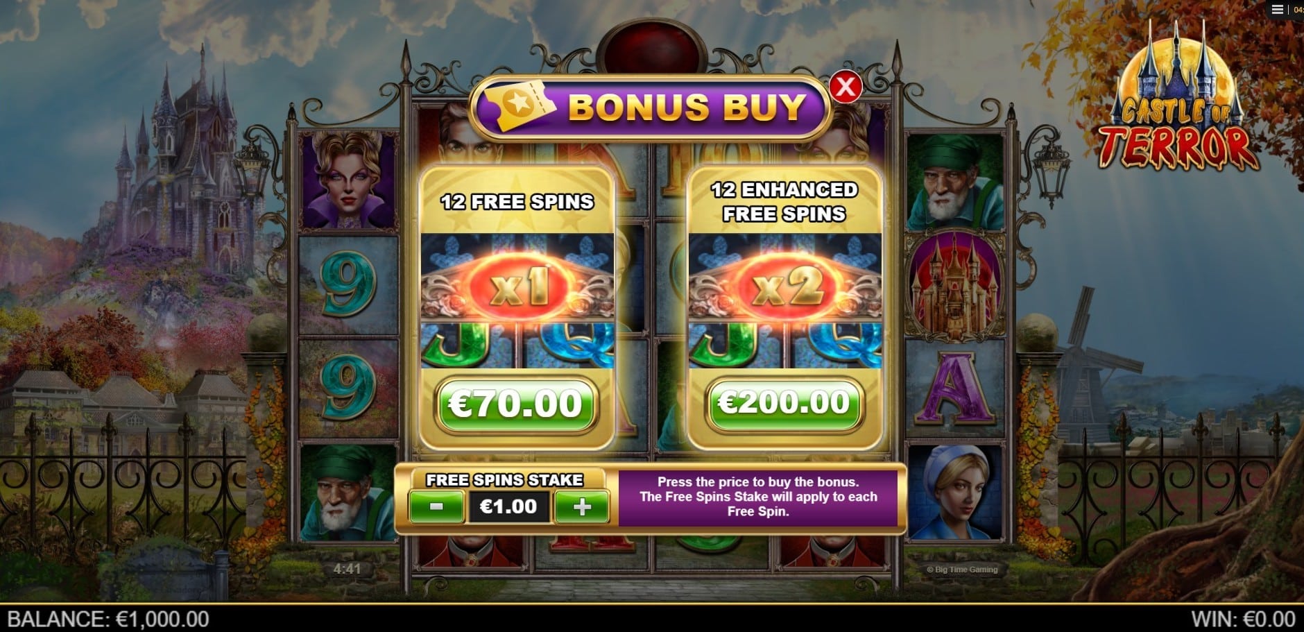 Castle of Terror Slot