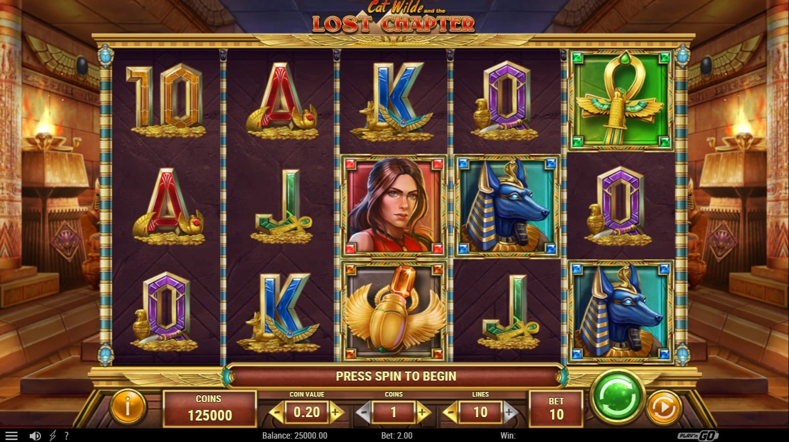 Cat Wilde and the Lost Chapter Slot