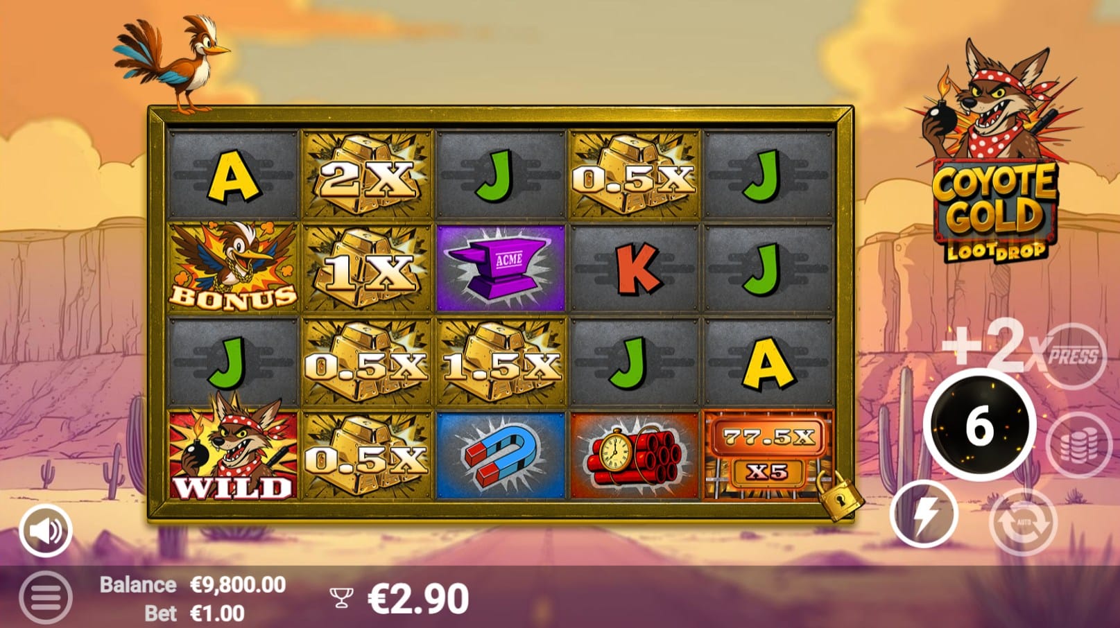 Coyote Gold Slot