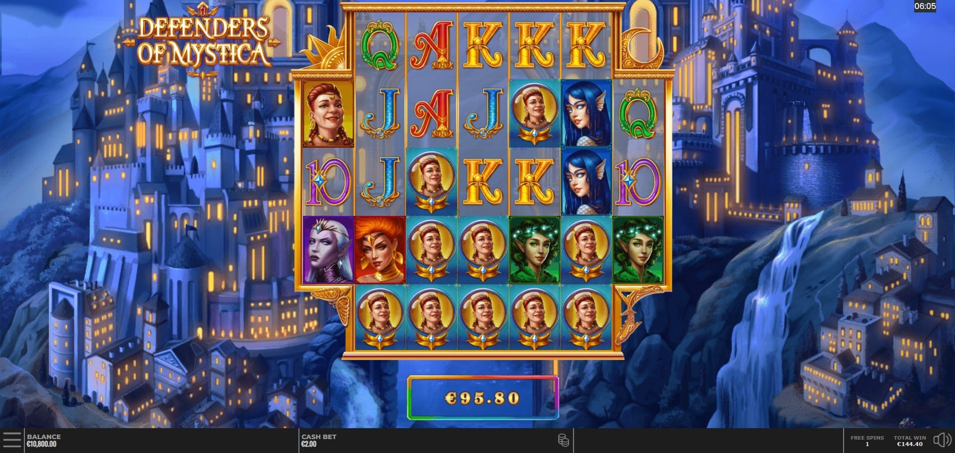 Defenders of Mystica Slot