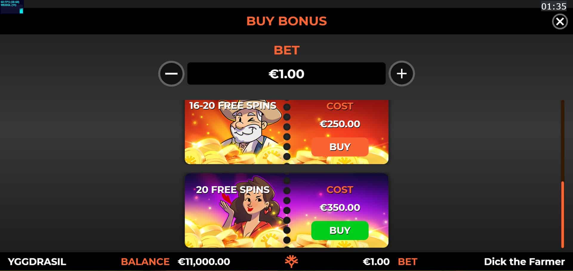 Dick The Farmer Slot