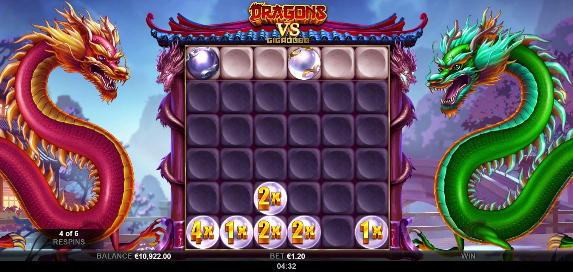 Dragons vs GigaBlox Slot