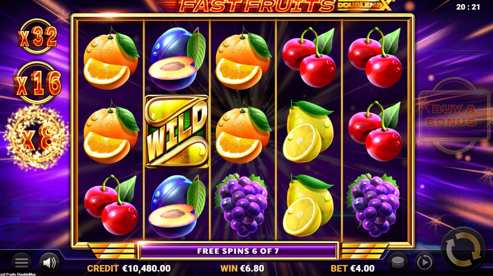 Fast Fruits DoubleMax Slot