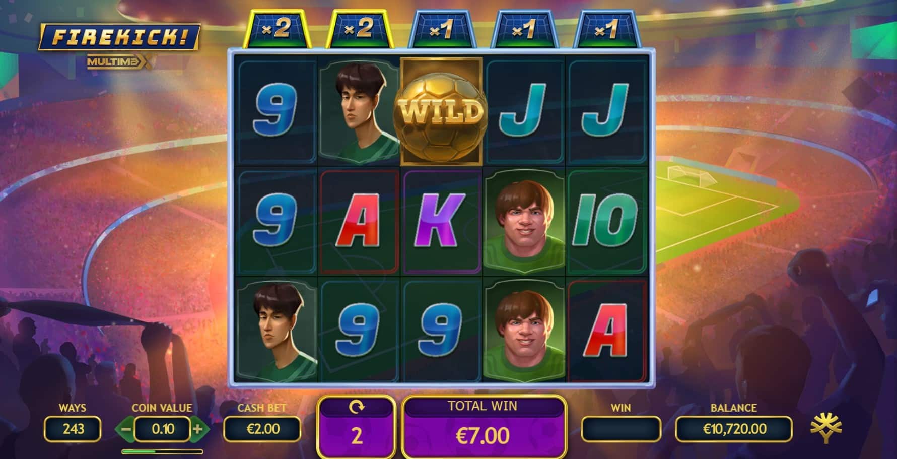 Firekick! MultiMax Slot