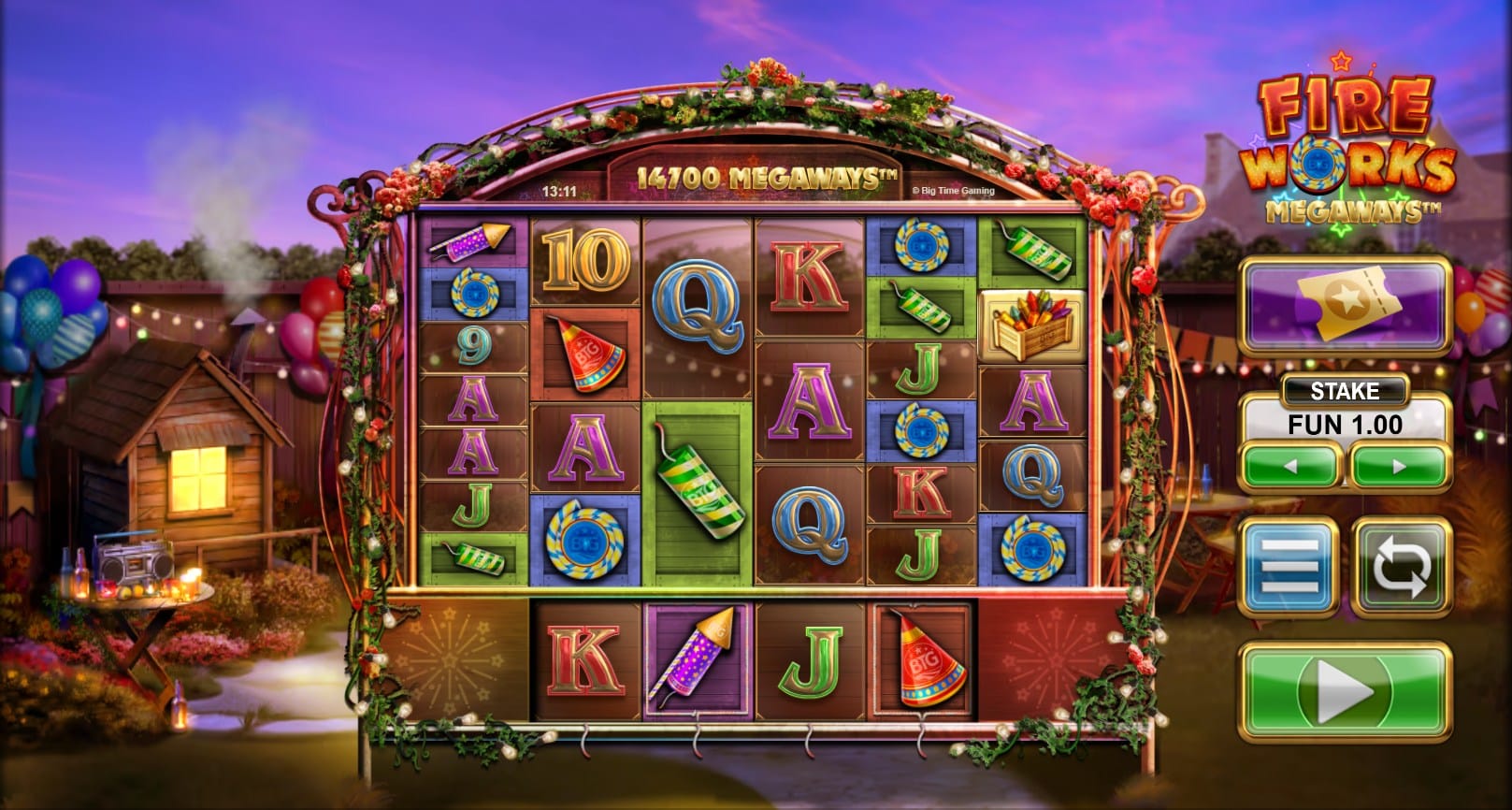 Fireworks Megaways Slot