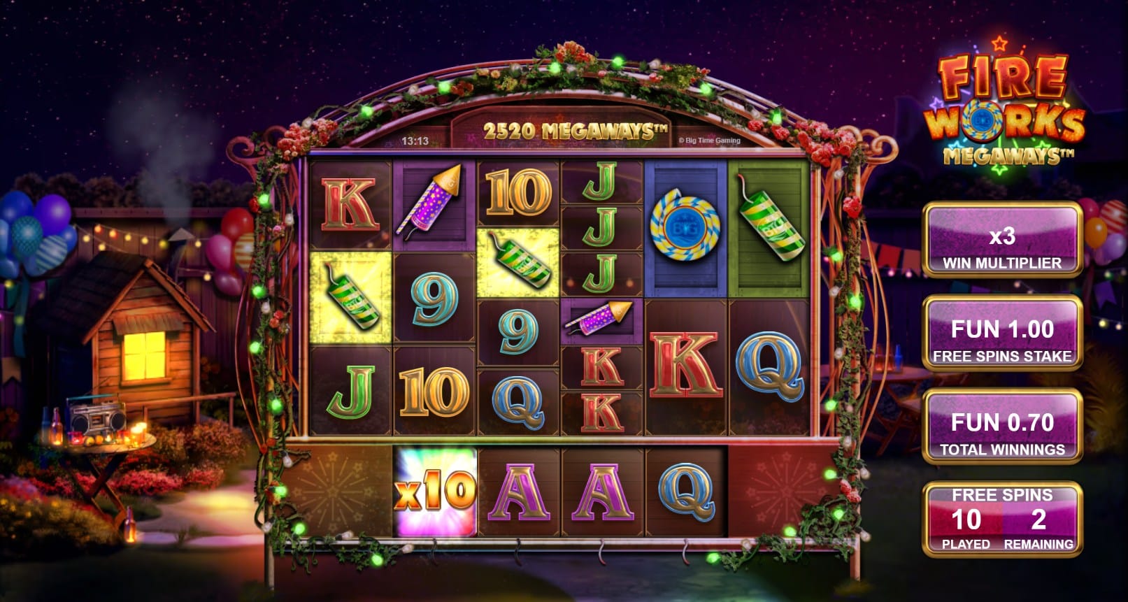 Fireworks Megaways Slot