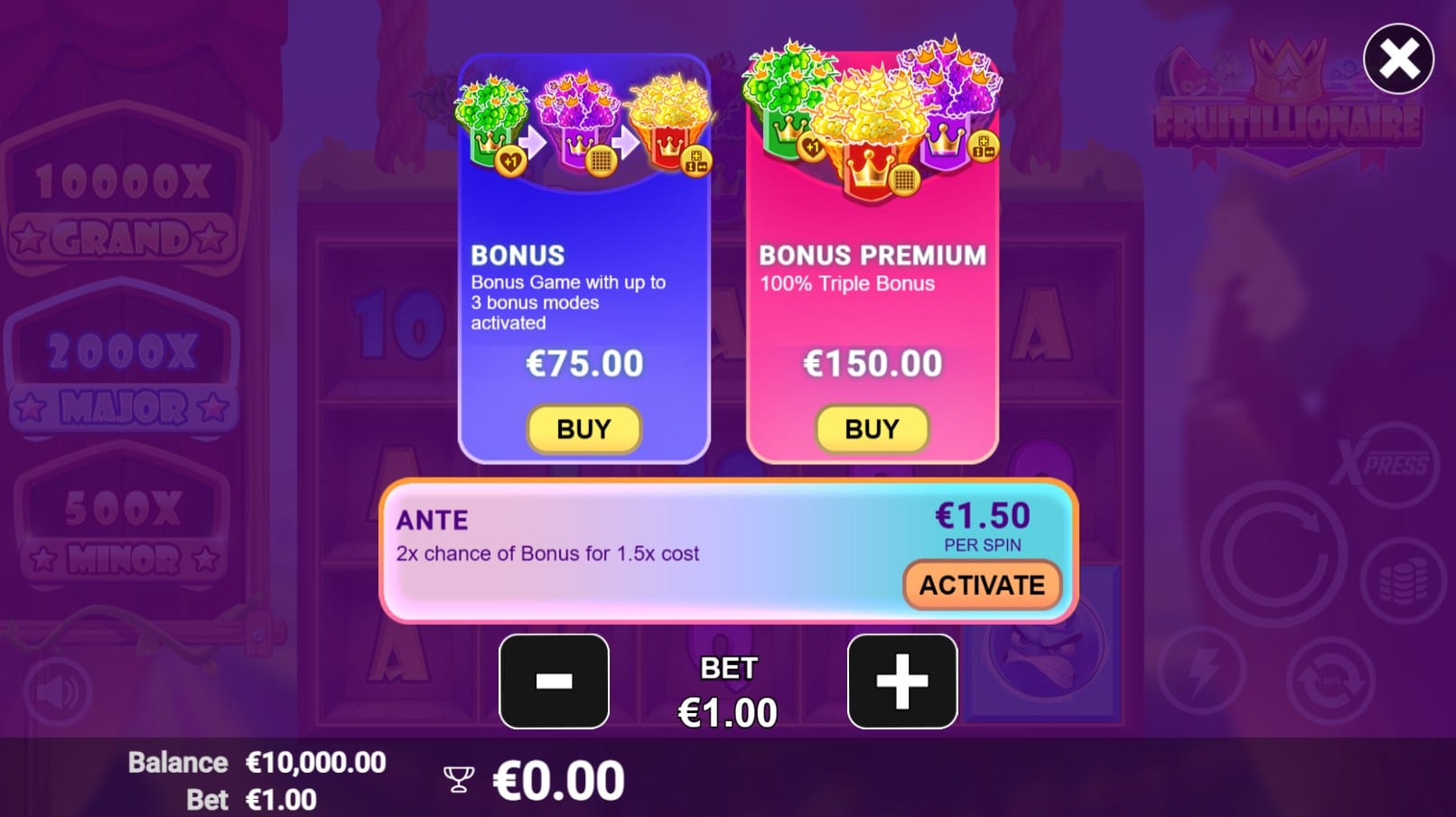 Fruitillionaire Slot