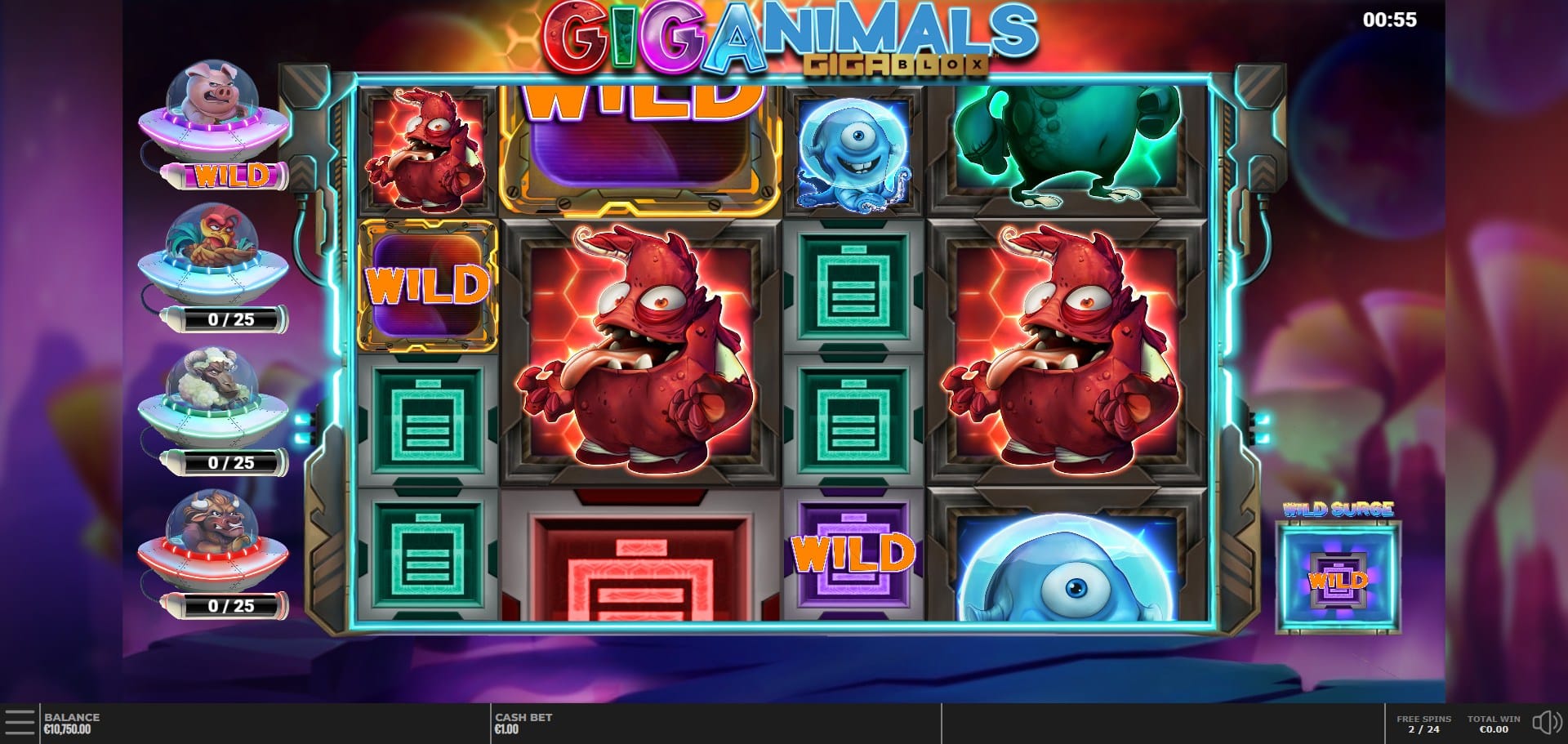Giganimals Gigablox Slot