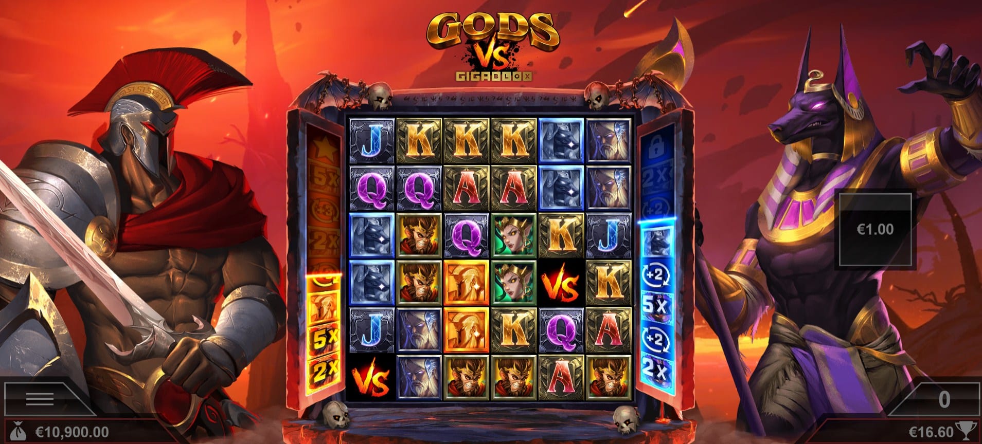 Gods vs Gigablox Slot