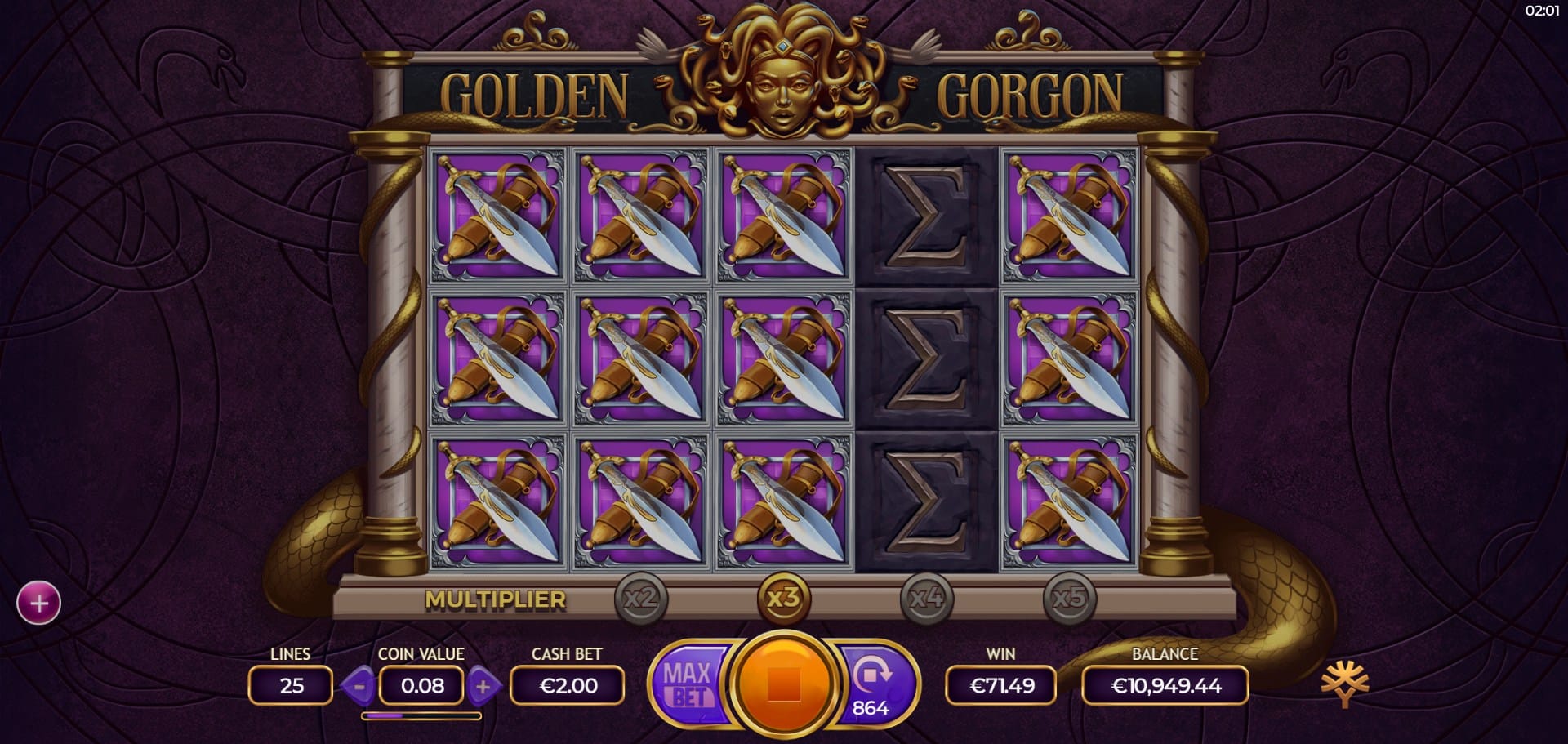 Golden Gorgon Slot