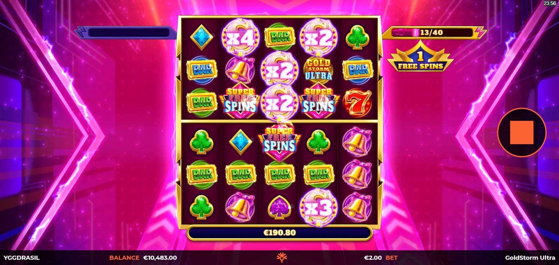 Goldstorm Ultra Slot