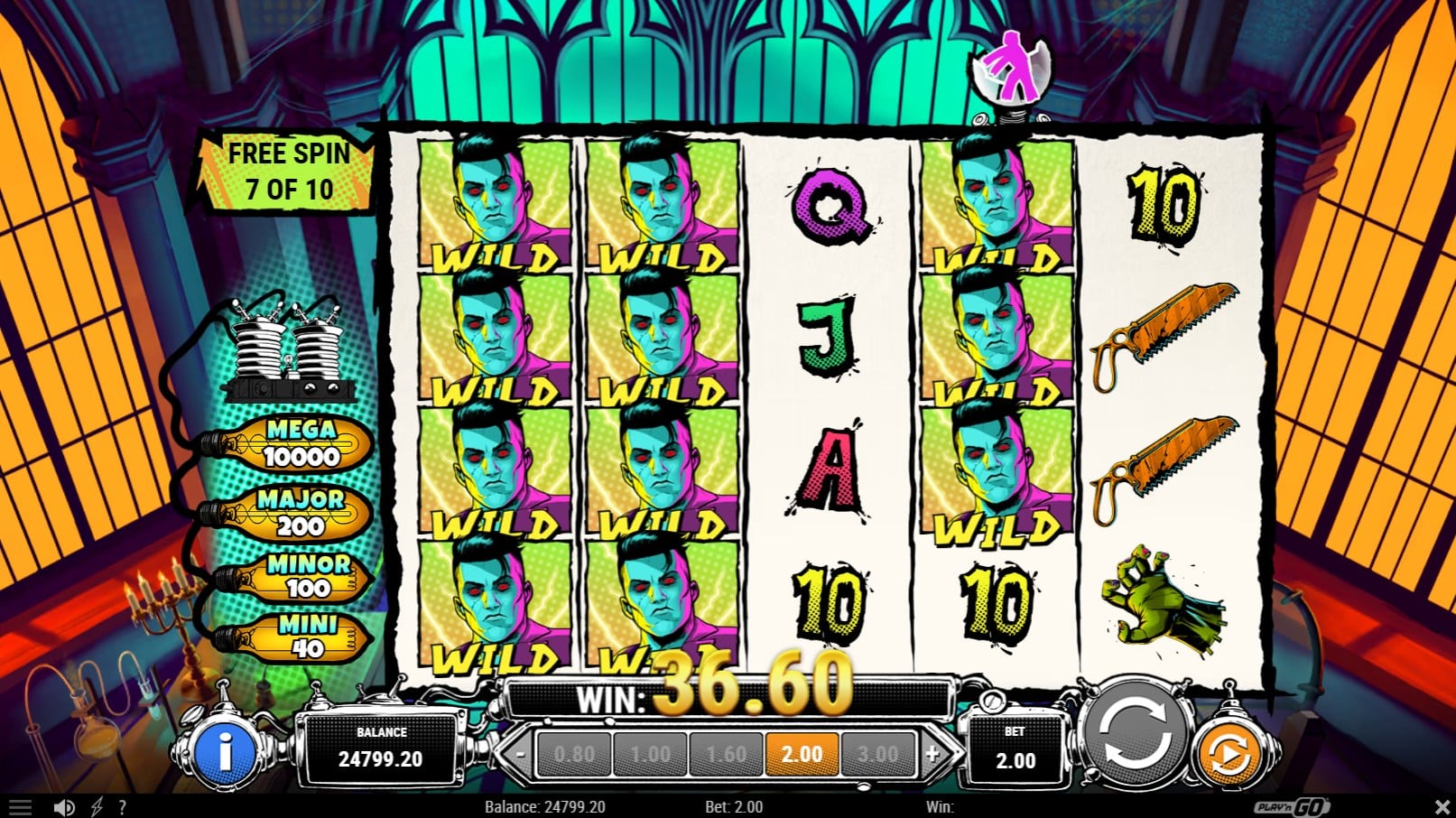 Lab of Madness It’s A-Wild! Slot