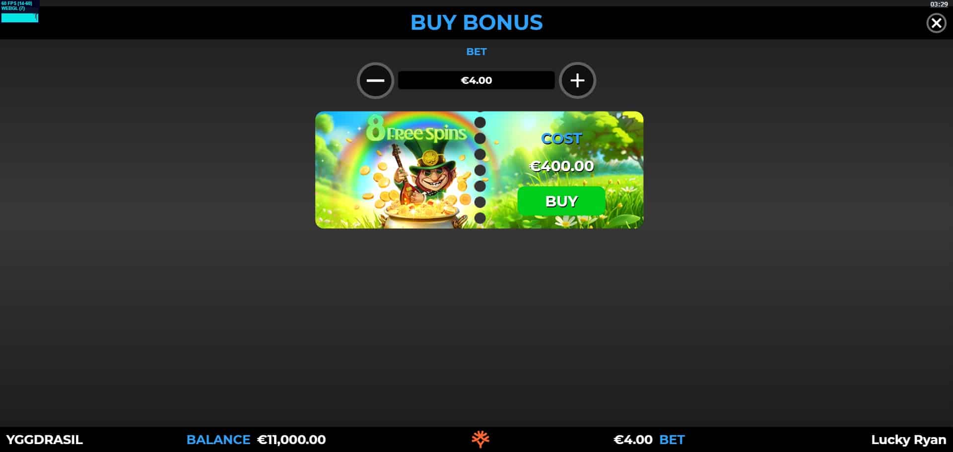 Lucky Ryan Gigablox Slot