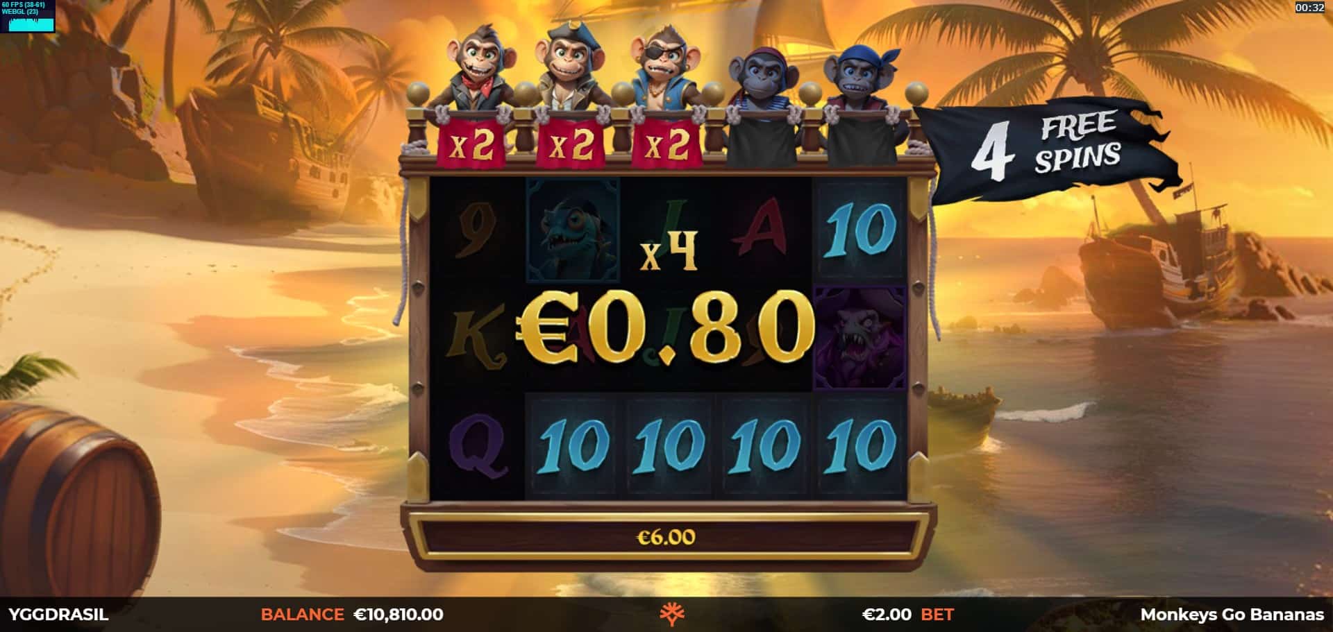 Monkeys Go Bananas MultiMax Slot
