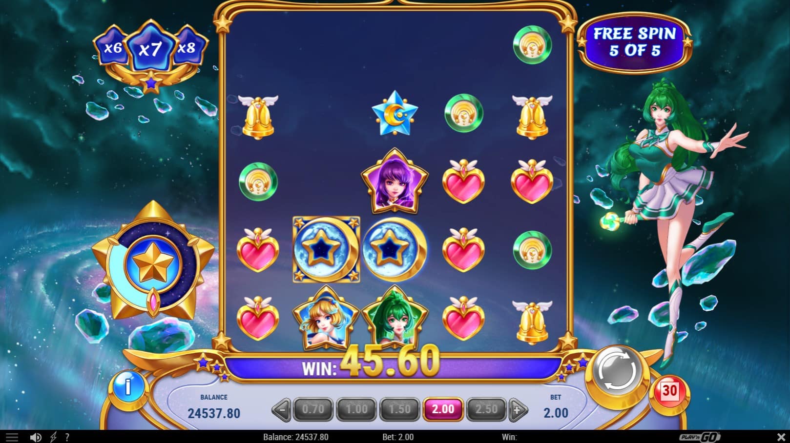 Moon Princess Stargazing Slot
