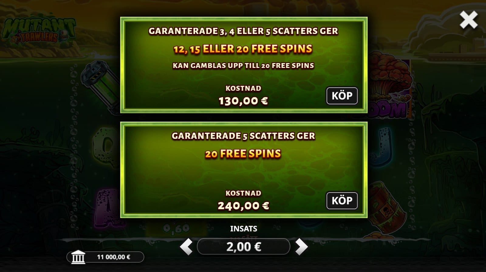 Mutant Trawlers Slot