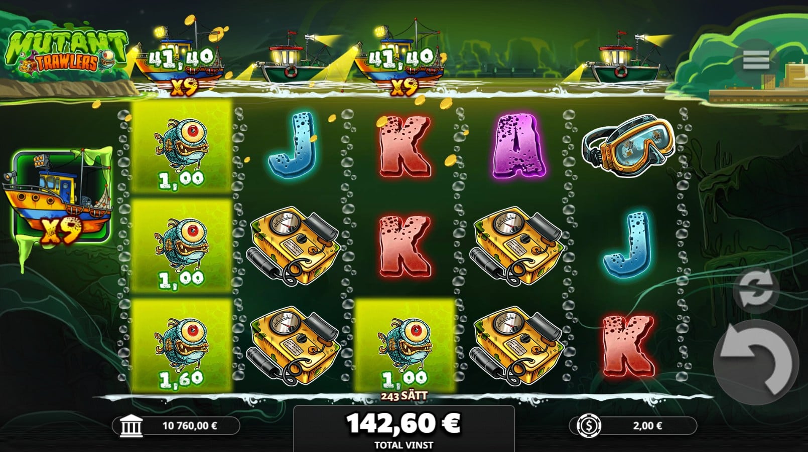 Mutant Trawlers Slot
