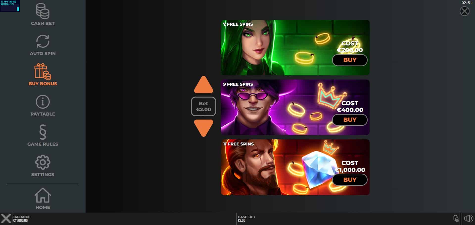 Neon Villains Slot