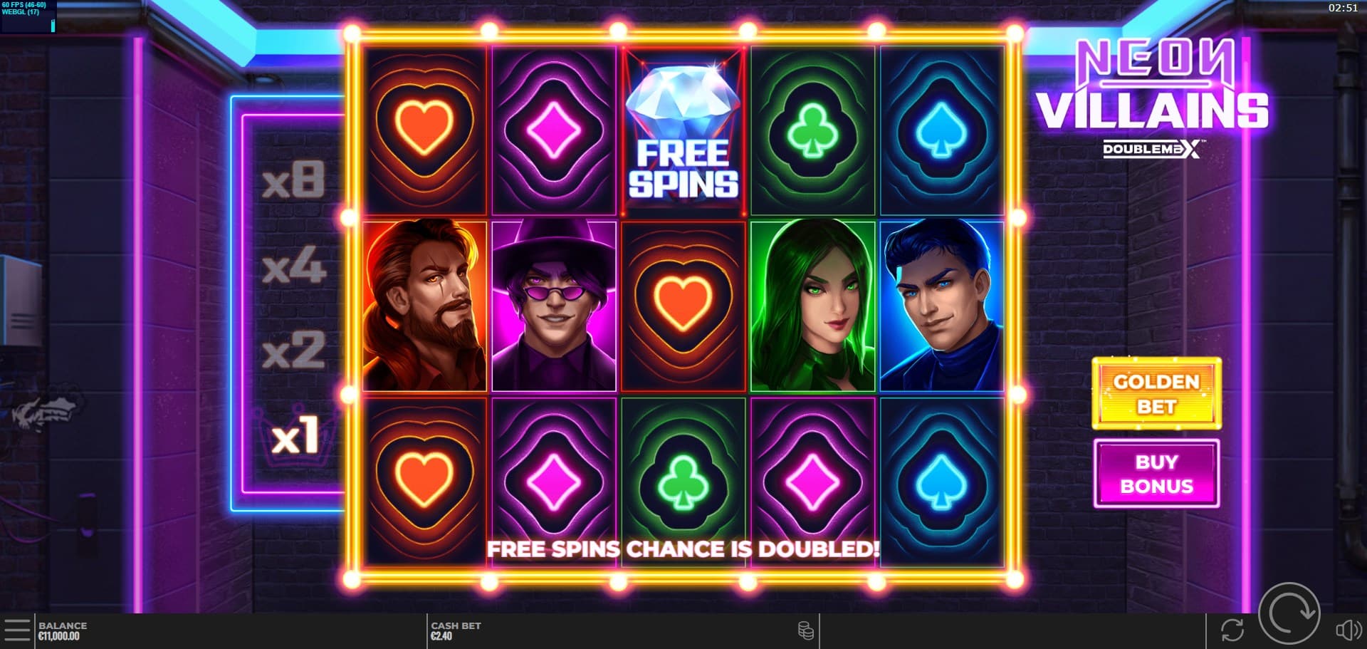 Neon Villains Slot