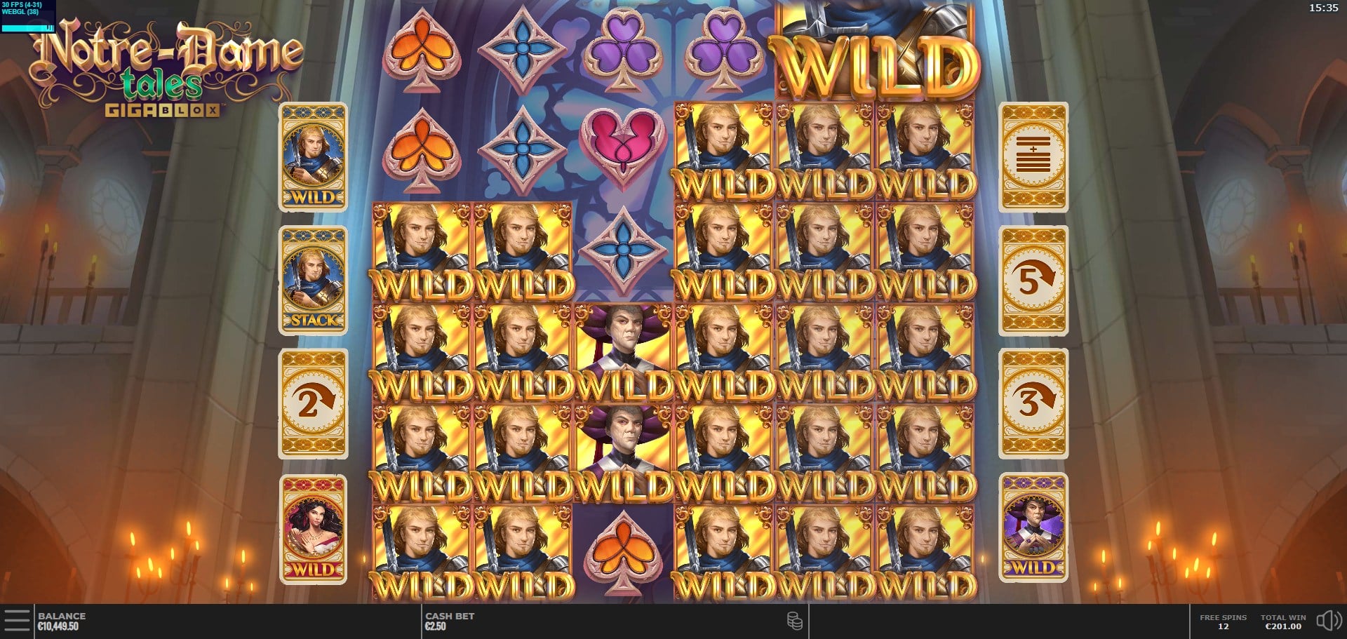 Notre-Dame Tales Slot