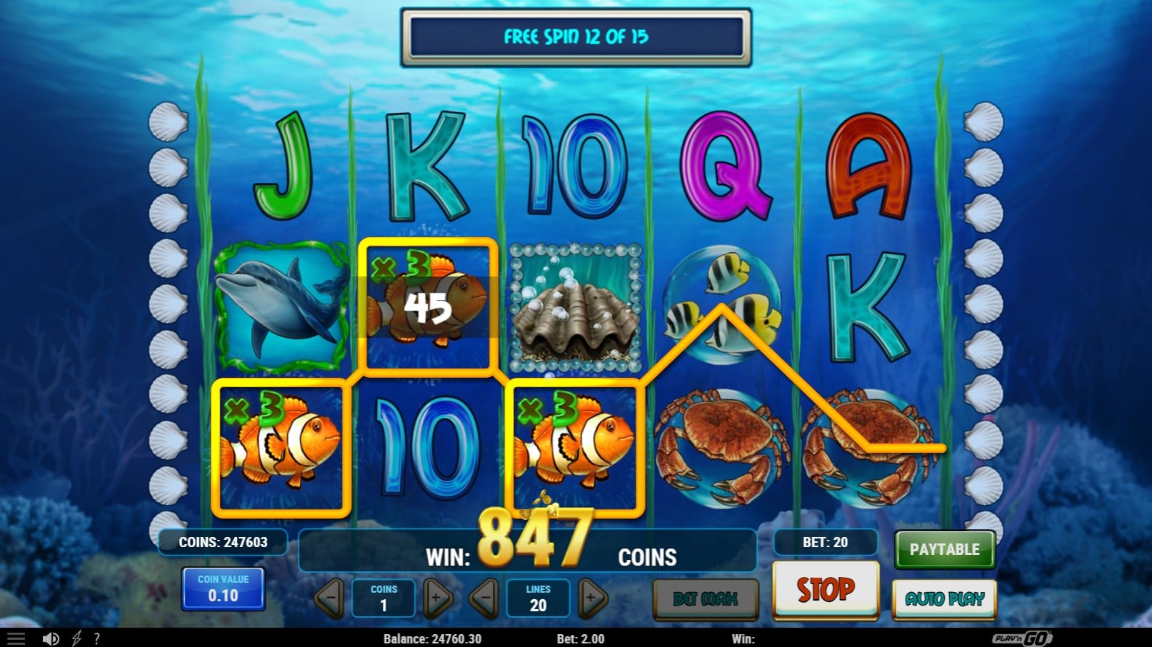 Pearl Lagoon Slot