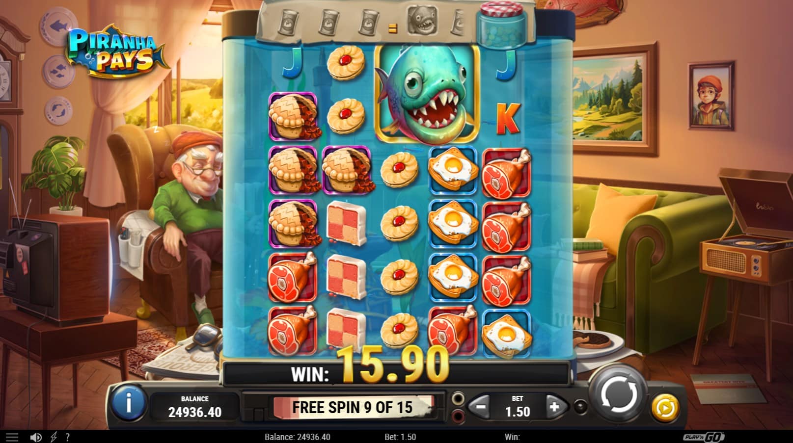 Piranha Pays Slot