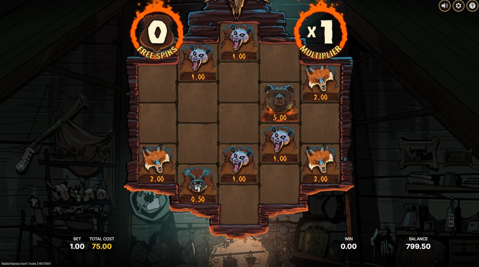 Rabid Randy Dark Trails Slot