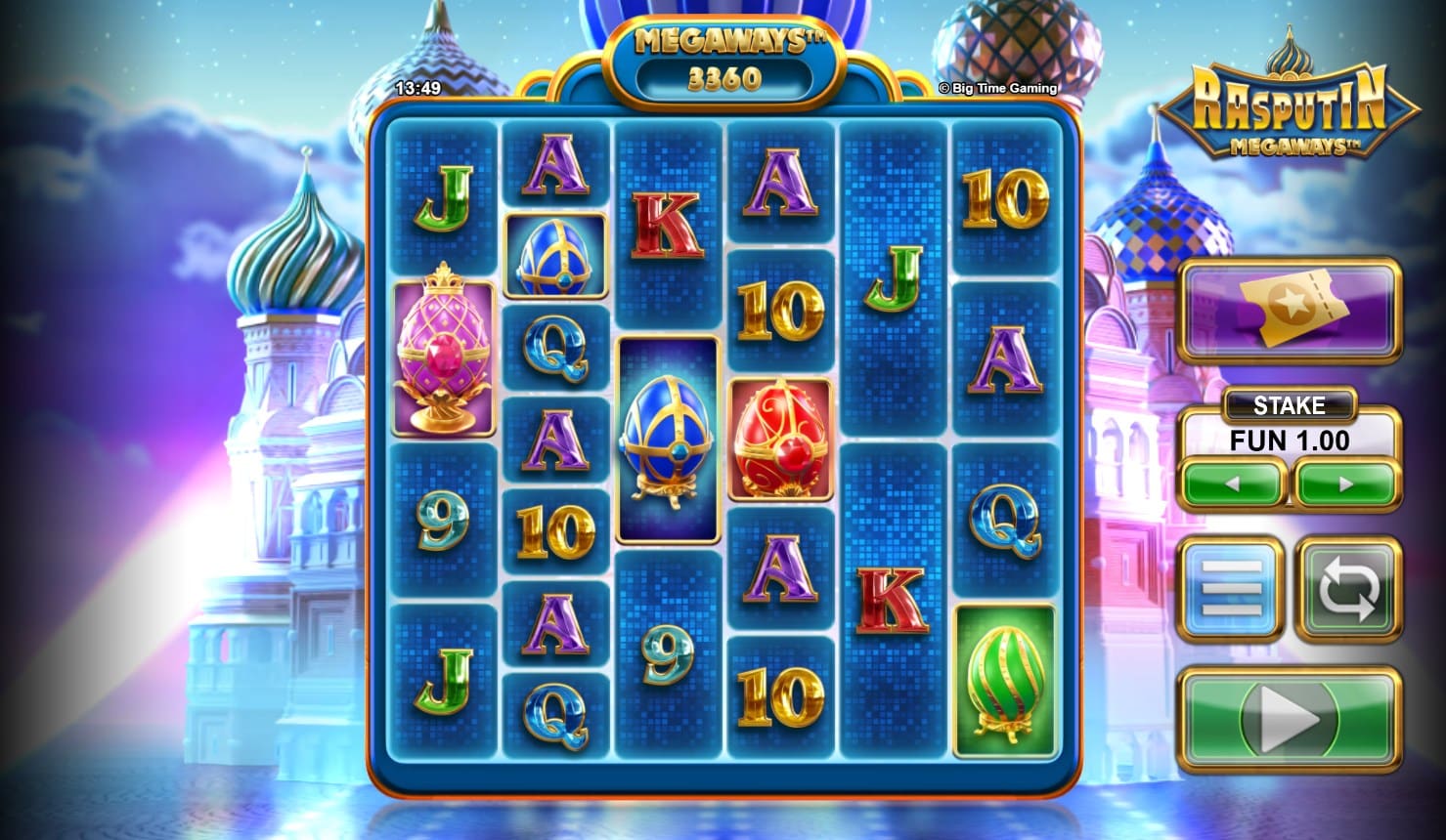 Rasputin Megaways Slot