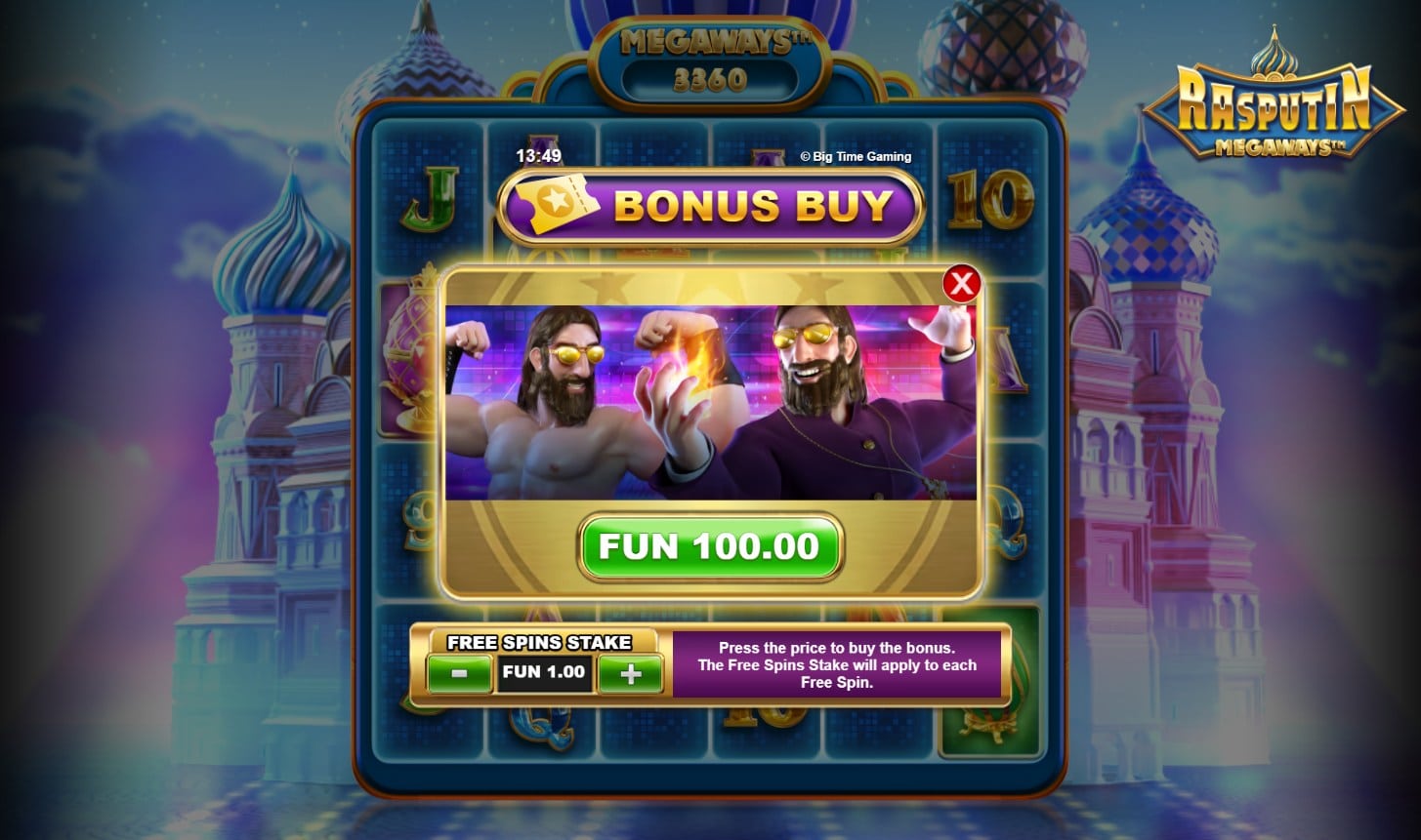 Rasputin Megaways Slot