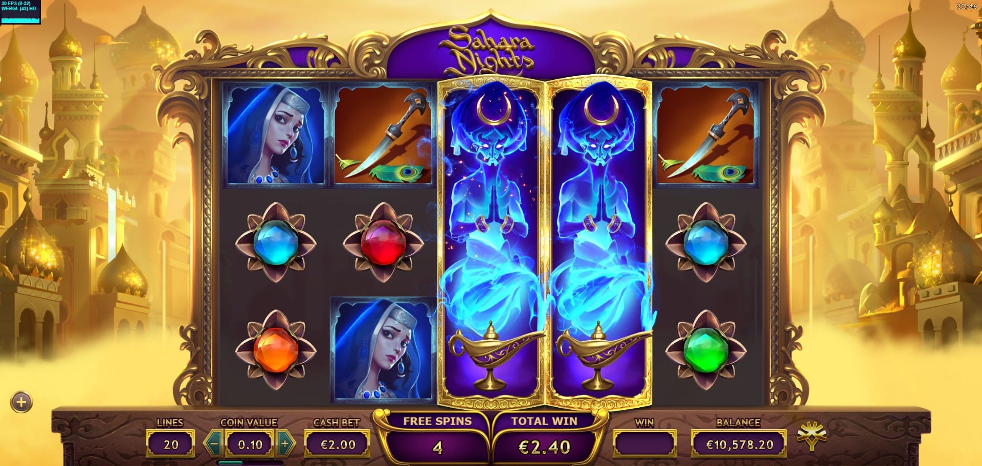 Sahara Nights Slot