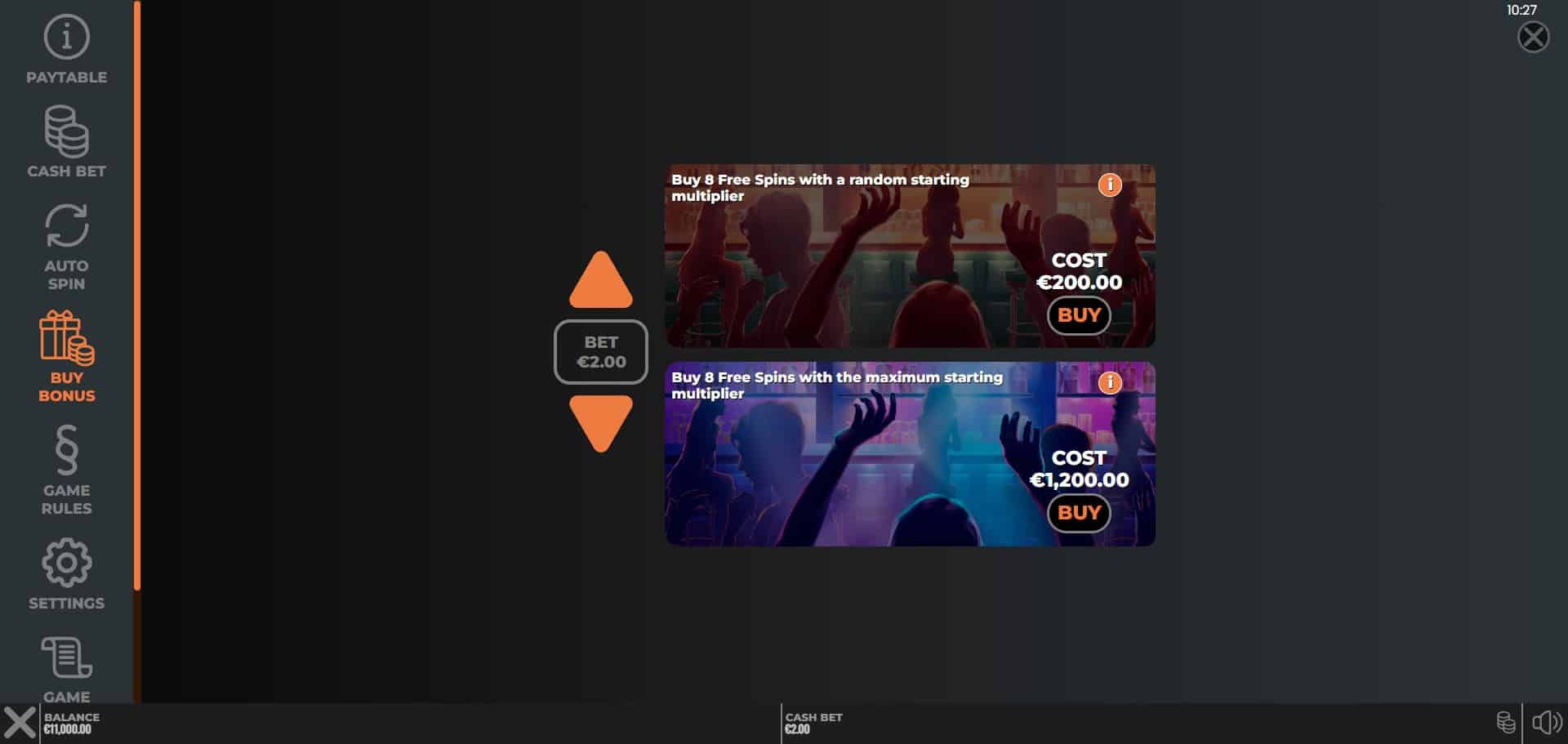 Shaker Club Slot
