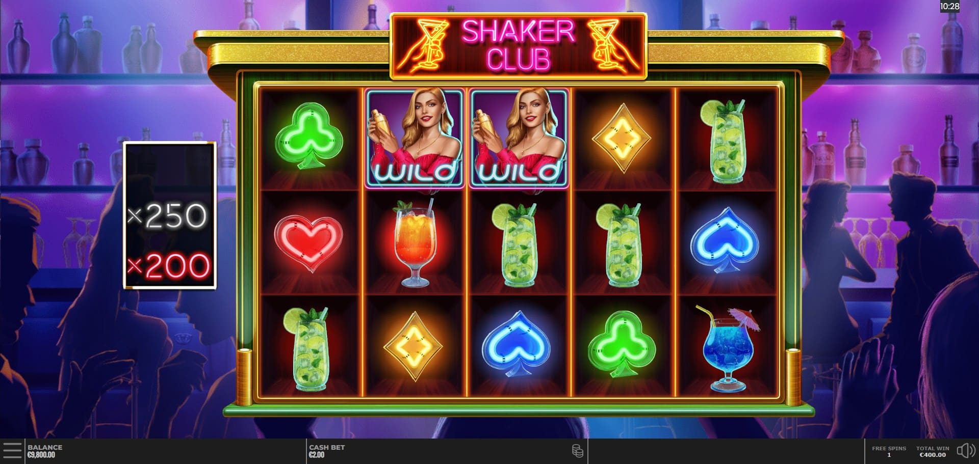 Shaker Club Slot