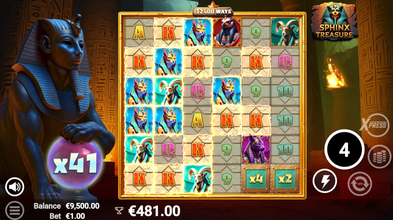 Sphinx Treasure Slot