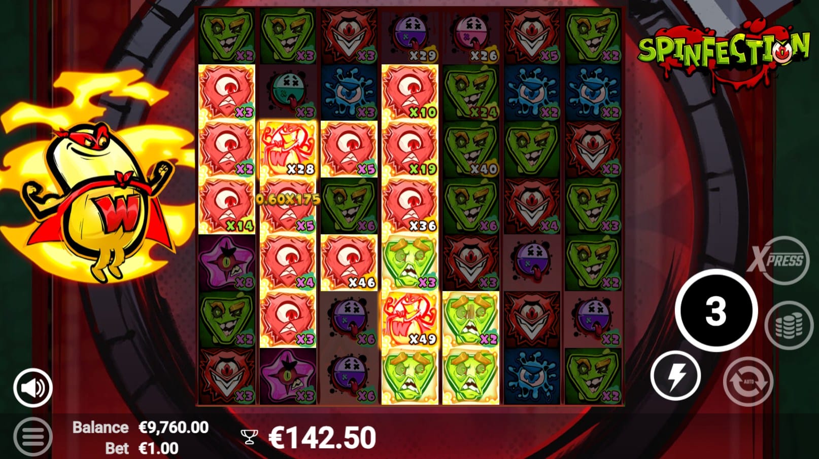 Spinfection Slot