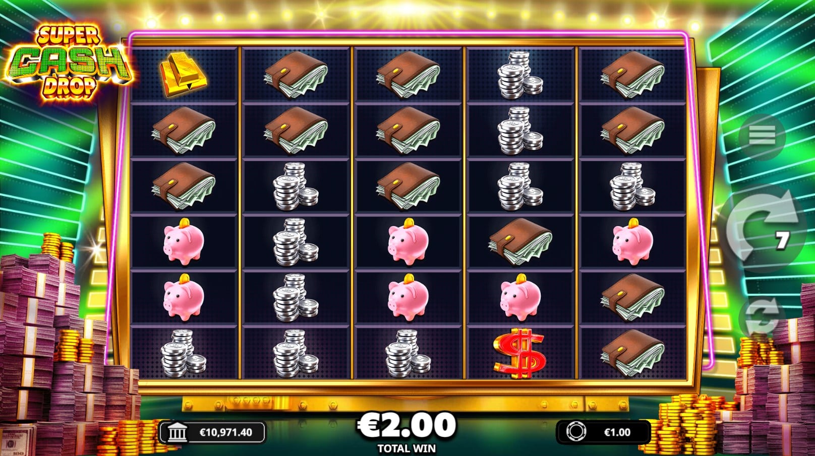 Super Cash Drop Slot