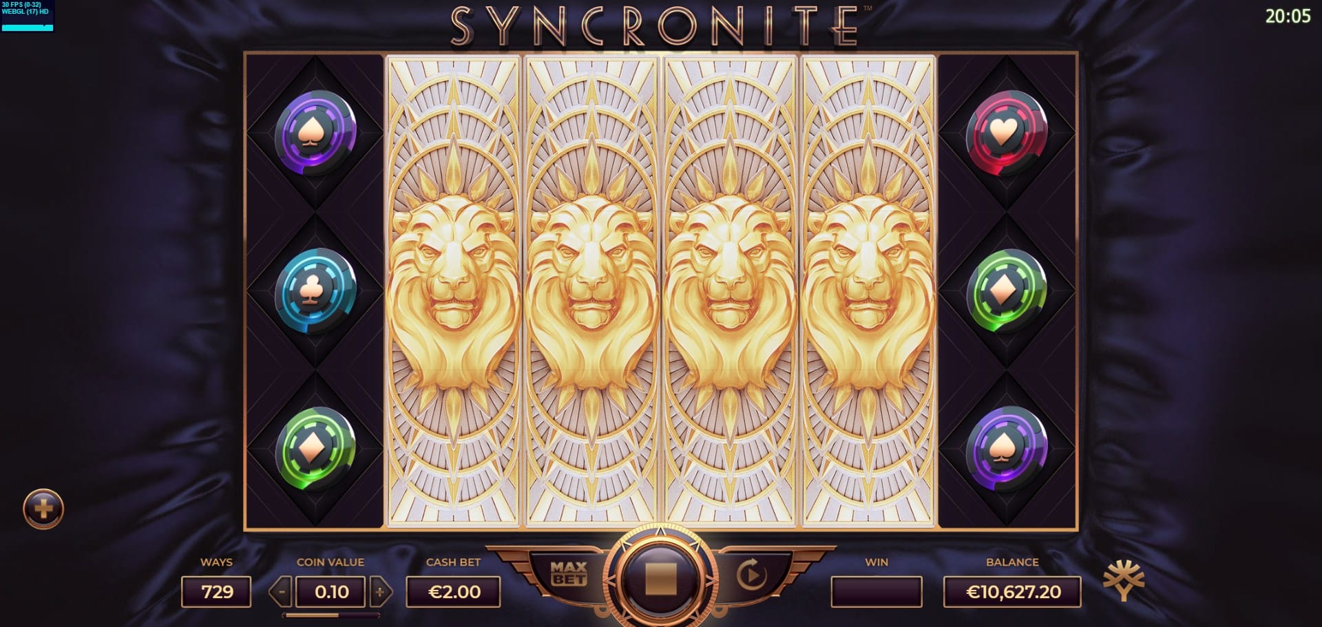 Syncronite Splitz Slot